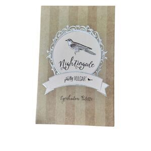PRETTY VULGAR Nightingale Smokey Eyeshadow Palette New A744